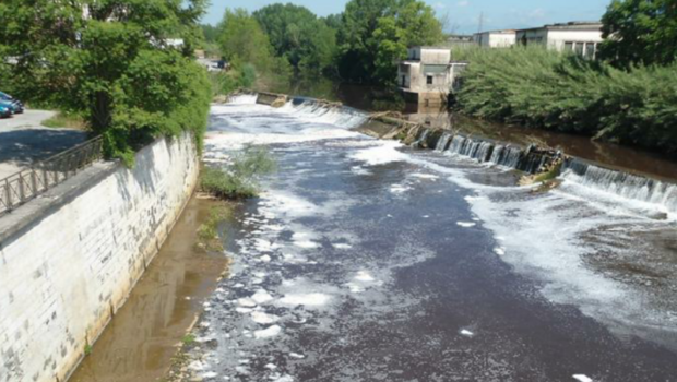 fiume sacco inquinamento ceccano frosinone ciociaria