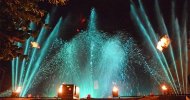 spettacolo fontane danzanti ferentino il corriere della provincia