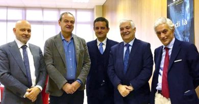 Stefano Magini Giovanni Betta Andrea Vizzaccaro Pierluigi Palmigiani e Giovanni De Marinis il corriere delle provincia ciociaria frosinone cassino unicass