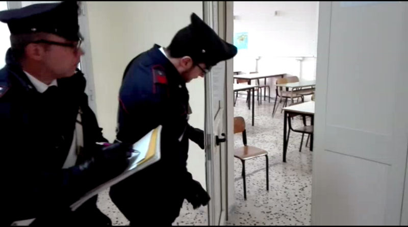 furto scuola carabinieri il corriere della provincia frosinone ciociaria
