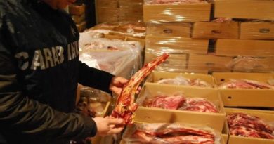 nas carne veroli sequestro il corriere della provincia ciociaria frosinone