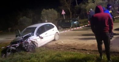 schianto esperia carabinieri incidente il corriere della provincia