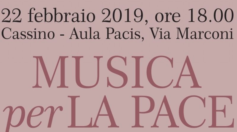 musica per la pace casssino il corriere della provincia ciociaria frosinone