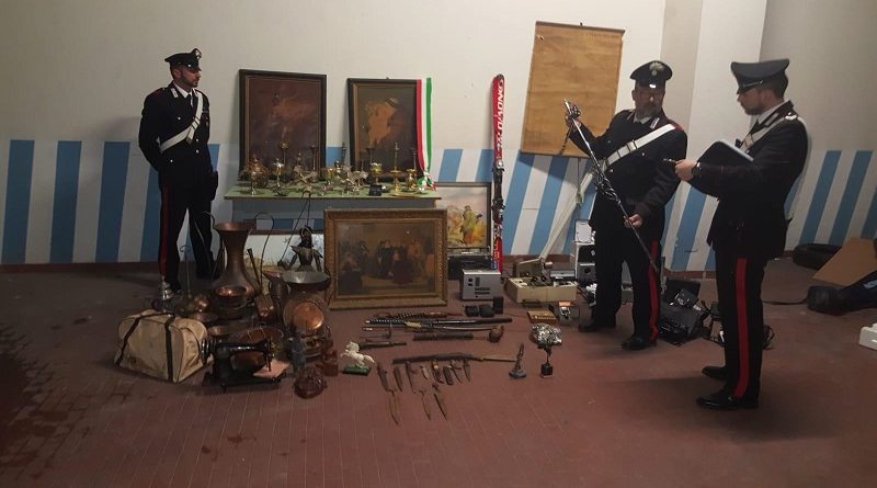 oggetti sacri veroli furti il corriere della provincia ciociaria frosinone carabinieri