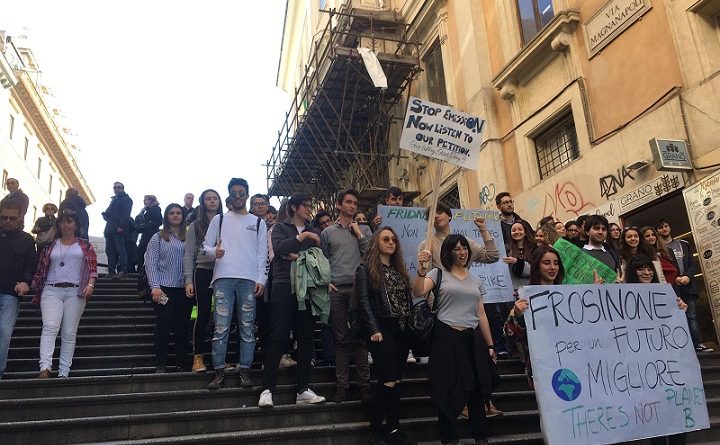 manifestazione studenti roma frosinone il corriere della provincia