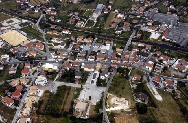 veduta aerea broccostella il corriere della provincia