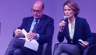 Nicola Zingaretti e Lorenza Bonaccorsi