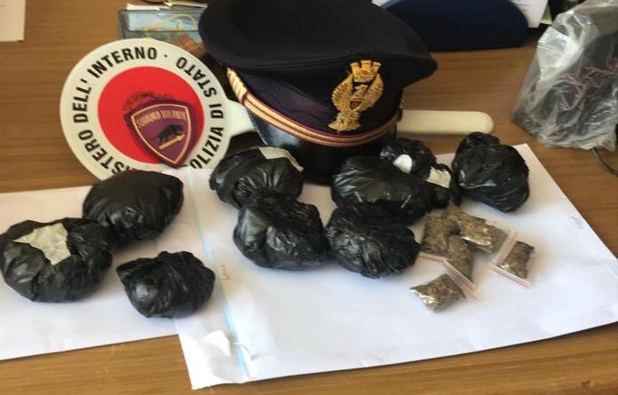 droga polizia sequestro il corriere della provincia frosinone ciociaria