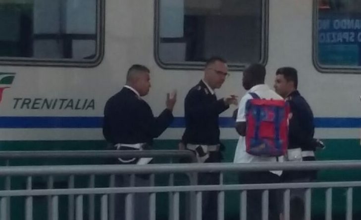 polizia controlli stazione il corriere della provincia frosinone ciociaria