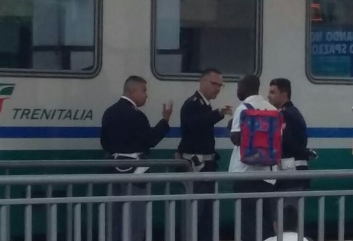 polizia controlli stazione il corriere della provincia frosinone ciociaria