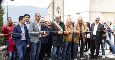 pompeo inaugurazione parcheggio ferentino il corriere della provincia frosinone ciociaria