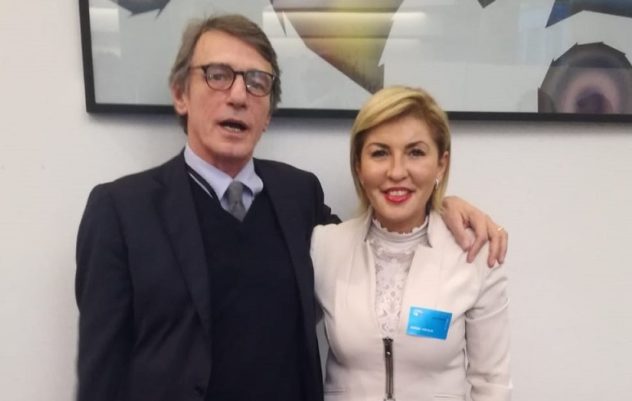 maria paola d'orazio david sassoli sora il corriere della provincia frosinone