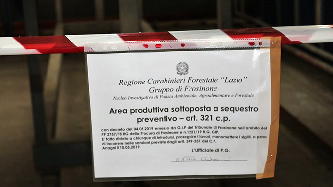 anagni azienda sequestrata carabinieri forestali il corriere della provincia frosinone ciociaria