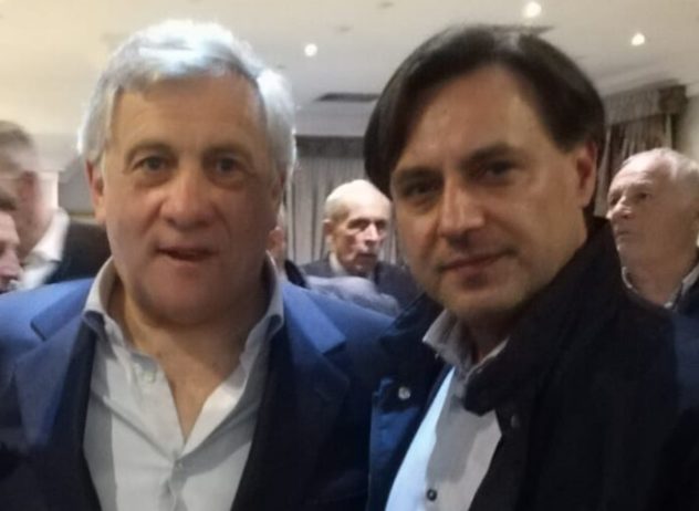 Antonio Tajani Tommaso Ciccone il corriere della provincia frosinone ciociaria
