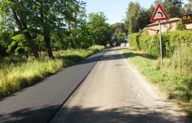 lavori strada provincia paliano il corriere della provincia