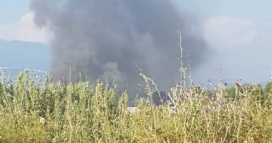 incendio frosinone il corriere della provincia