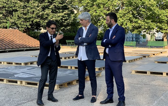 Saxa gres il corriere della provincia Borgomeo