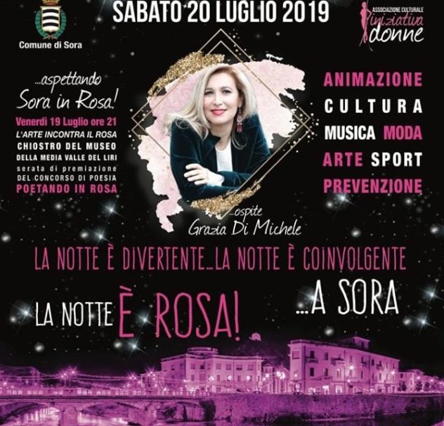 sora in rosa grazia di michele il corriere della provincia