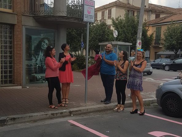 parcheggio rosa stazione iniziativa donne il corriere della provincia