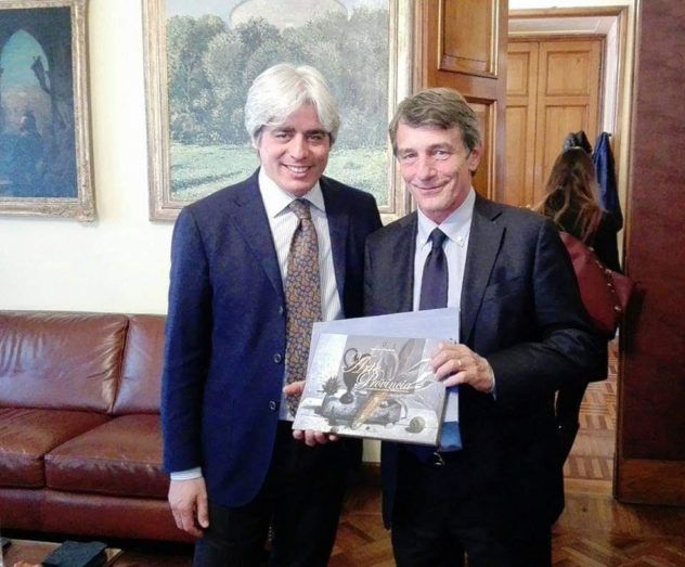 antonio pompeo david sassoli il corriere della provincia