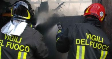 incendio panificio lidl frosinone