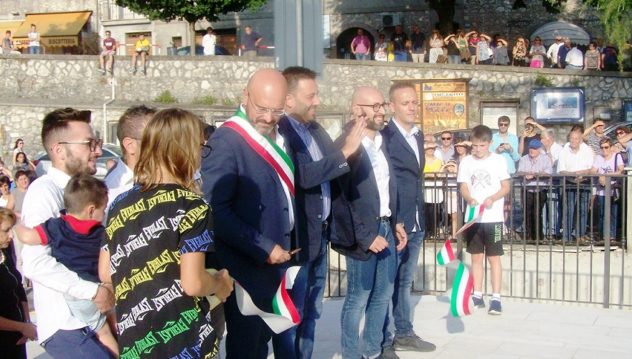 inaugurazione piazza piglio il corriere della provincia