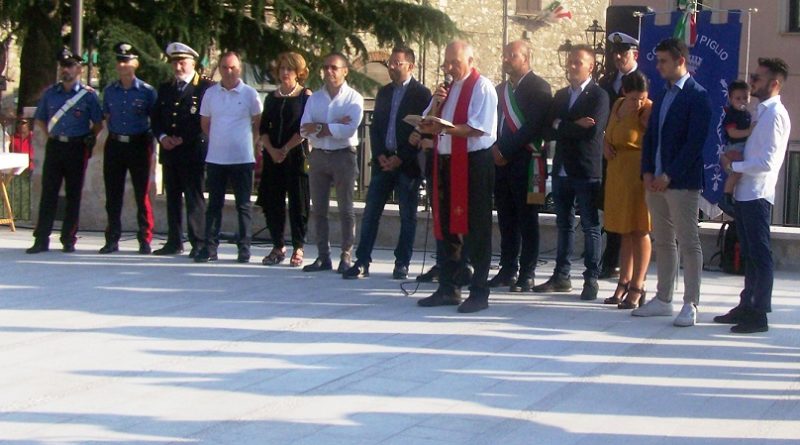 inaugurazione piazza piglio il corriere della provincia