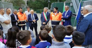 Acea Ato 5 inaugurazione depuratore Collepardo