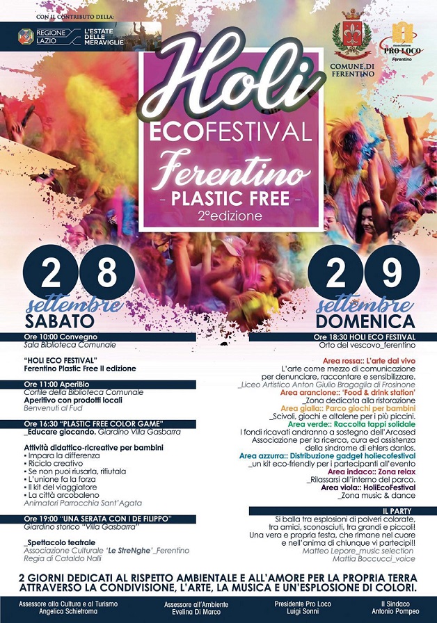 holi festival ferentino il corriere della provincia