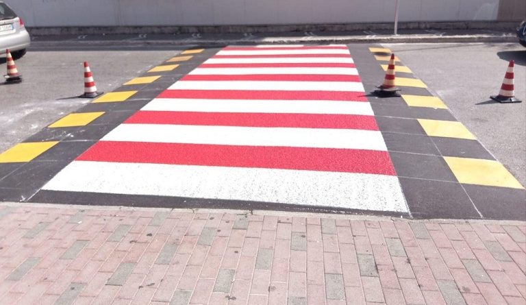 attraversamenti pedonali rialzati frosinone il corriere della provincia