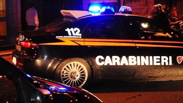 carabinieri notte il corriere della provincia