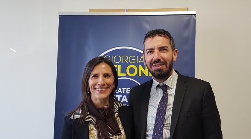 serena viselli massimo ruspandini frattelli d'italia