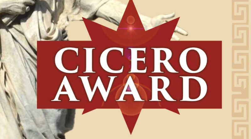 Cicero award gianluca quadrini premio ciociaria frosinone arce