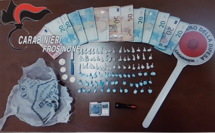 droga carabinieri frosinone arresto ciociaria