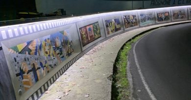 murales sottopasso via ciamarra il corriere della provincia