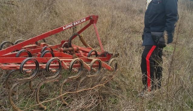 furto attrezzi agricoli carabinieri il corriere della provincia