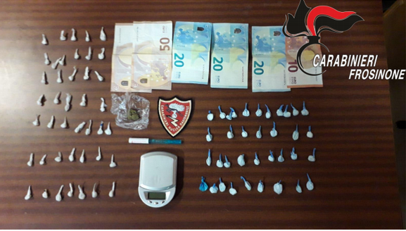 frosinone cocaina colombia arresto carabinieri
