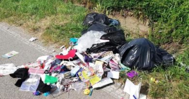 rifiuti fiuggi abbandono il corriere della provincia