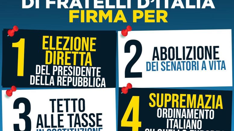 proposte di legge fdi