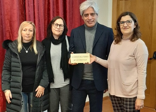 targa miur inciampo pompeo il corriere della provincia