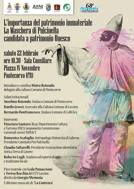 pulcinella pontecorvo locandina evento il corriere della provincia