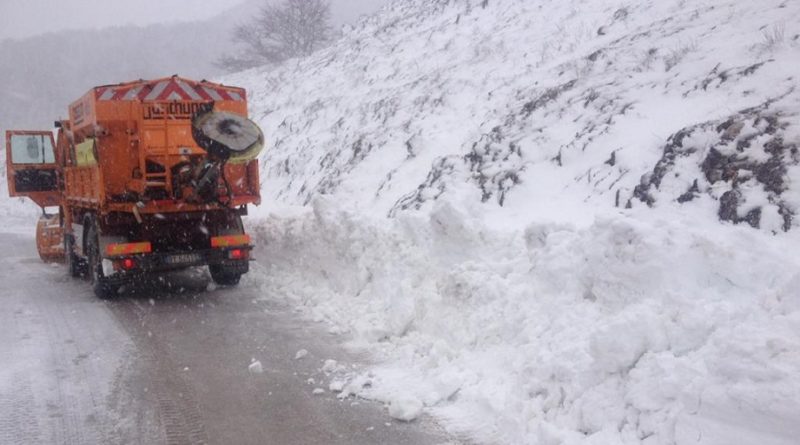 spazzaneve strada provinciale neve il corriere della provincia