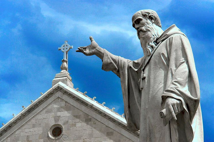 san benedetto patrono europa il corriere della provincia