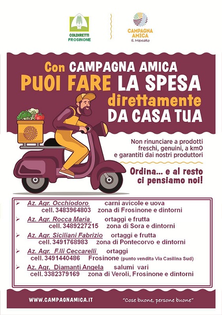 spesa domicilio campagna amica
