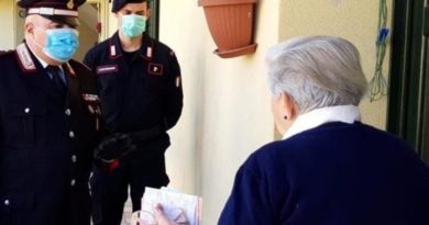 carabinieri consegnano pensione il corriere della provincia
