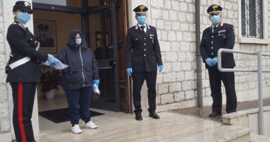 carabinieri mascherine down il corriere della provincia