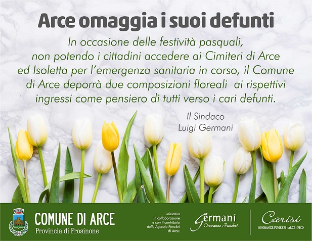 omaggio defunti arce il corriere della provincia