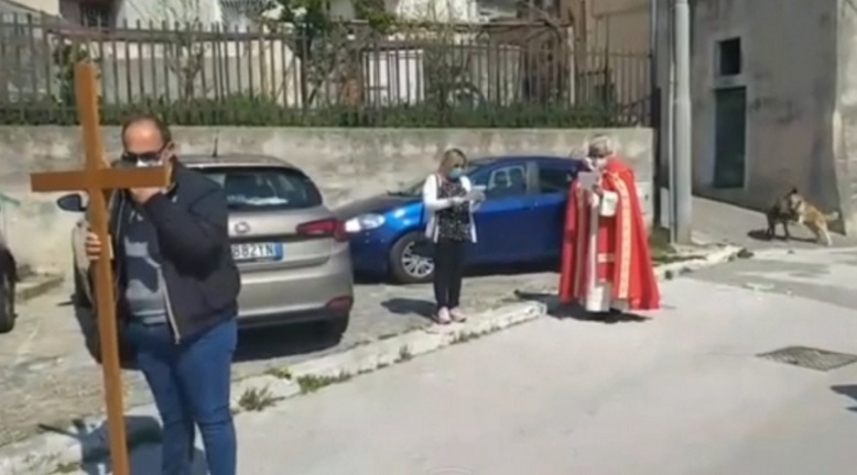 via crucis san vittore del lazio il corriere della provincia