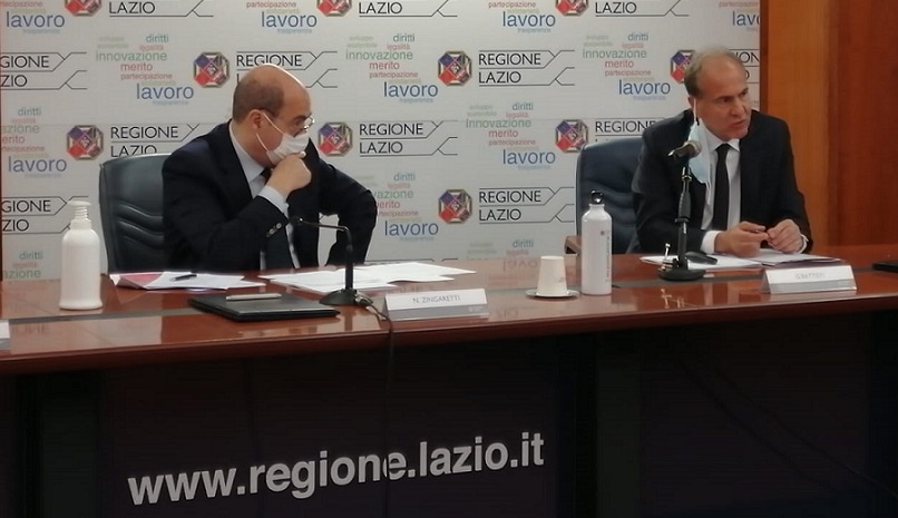 zingaretti battisti regione tav il corriere della provincia