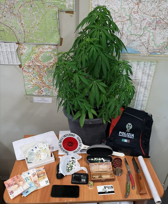 droga soldi sequestro polizia il corriere della provincia